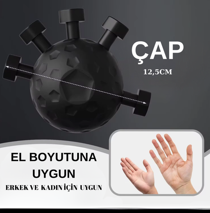 GripBall Parmak Güçlendirici & Stres Azaltıcı Egzersiz Topu