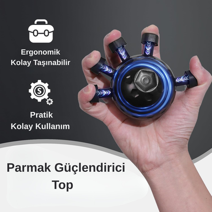 GripBall Parmak Güçlendirici & Stres Azaltıcı Egzersiz Topu